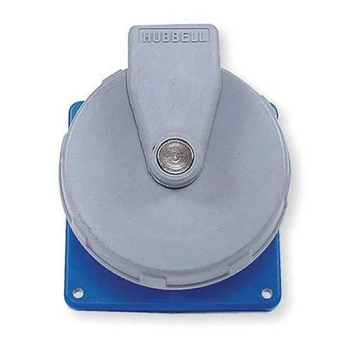Watertight Pin Sleeve Receptacle 30A 250V 2 Pole IEC IP67 Industrial Plug - Image 3 of 3