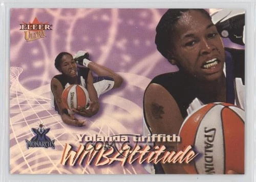 2000 Fleer Ultra WNBA WNBAttitude Yolanda Griffith #6WA HOF