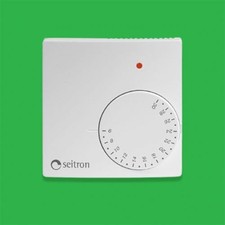 Seitron 24V Electronic Dial Room Thermostat with Night Set Back