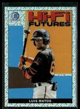 2022 Bowman #HIFI-19 Luis Matos Hi-Fi Futures Mojo Refractors
