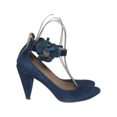 Fru.it, High Heels, Größe: 39 1/2, Blau, Leder, Damen #W4R