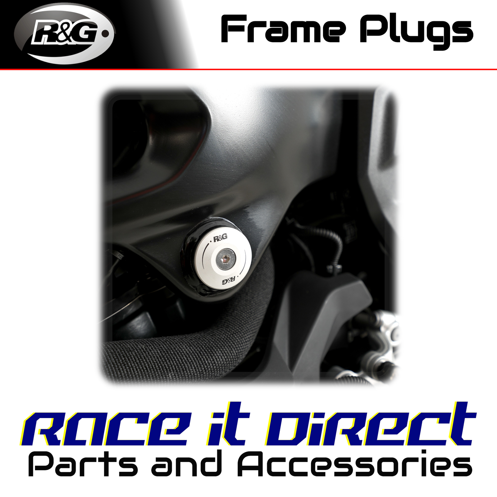 Frame Plugs for BMW F850 GS 2022-2025 LHS Silver R&G