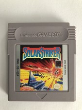 SolarStriker (Nintendo Game Boy, 1990) Authentic - In case