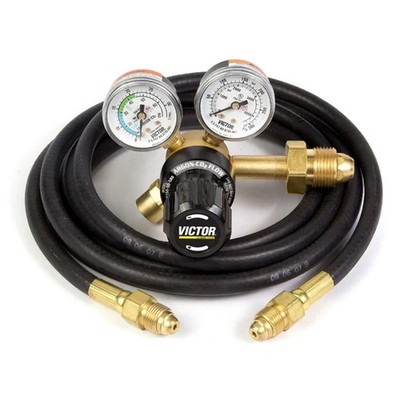 Victor G150-60-580 Argon Regulator with Hose For MIG TIG Welding 0781-4236