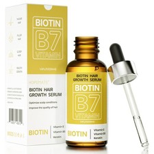 BEST BY 03/12/2027 HOPEMATE Biotin Hair Growth Serum 3.21oz Natural Ingredients