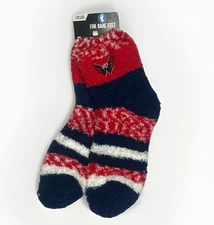 For Bare Feet NHL Washington Capitals socks One Size Fits Most