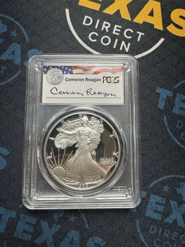 Photo of a 1988-S American Silver Eagle Proof from an eBay listing that sold on Jul 16, 2026