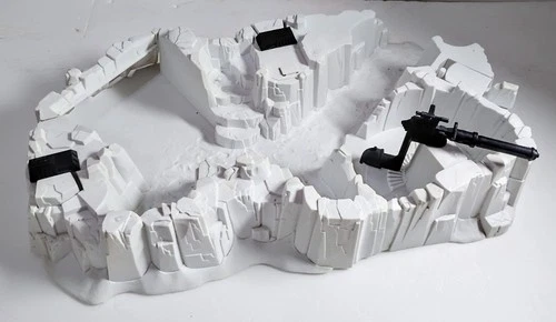 Vintage Kenner Empire Strikes Back Imperial Hoth Attack Base 1980 Not Complete