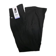 Andrew Marc Women's Rib Knit Pull On Pants Black Small
