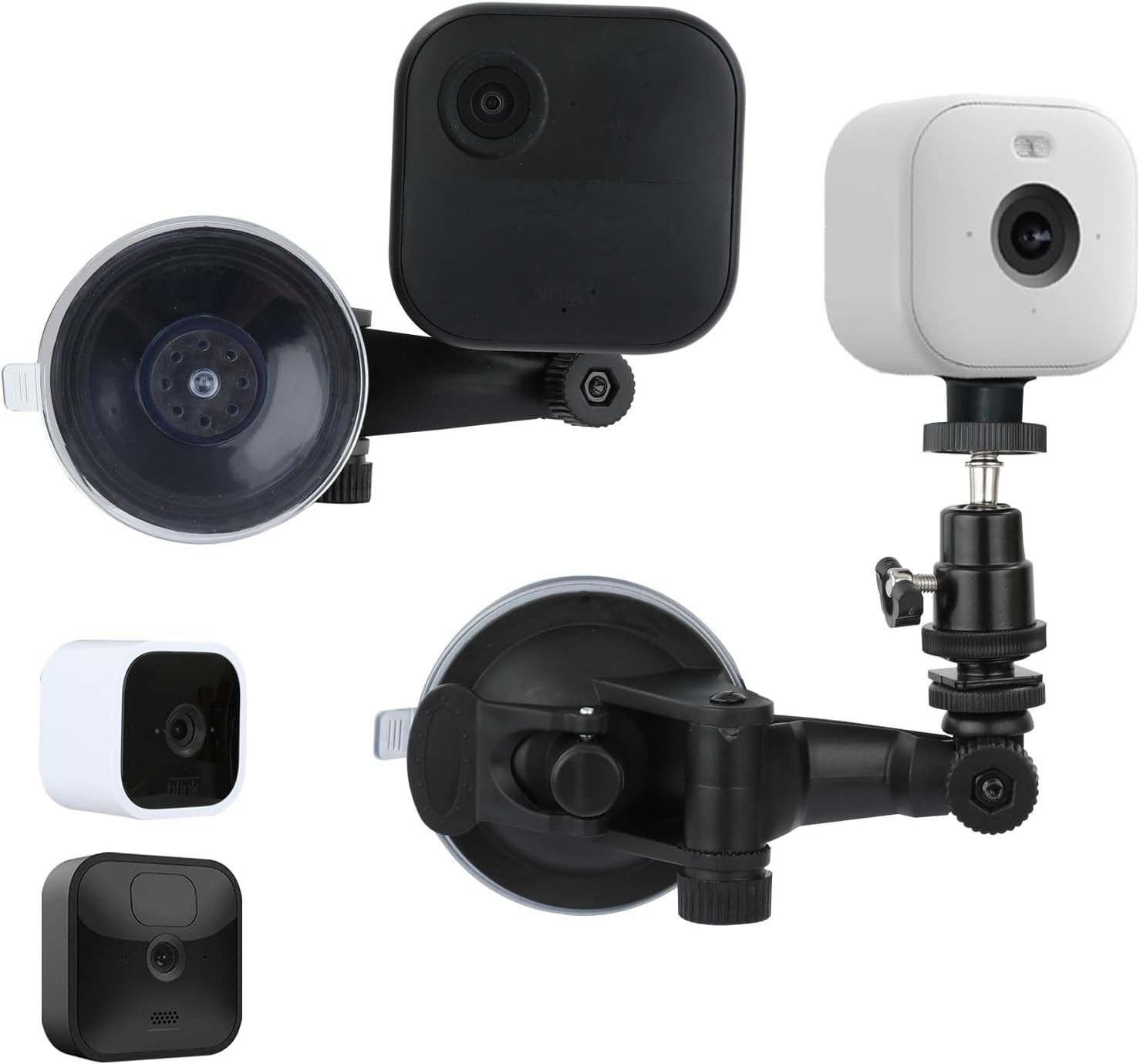 Suction Cup Mount Compatible with Blink Outdoor 4, 3, Blink Mini 2, Blink Mini, 