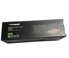 VIVOSUN 10"x20.75" Seedling Heat Mat Built-in Temperature Controller Waterproof