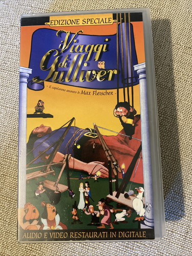 I Viaggi Di Gulliver (1939) VHS CVC EDIZIONE SPECIALE RESTAURATA - Foto 1 di 5