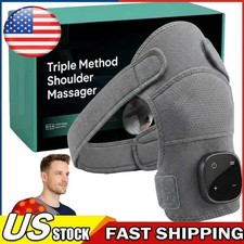 Shoulder Massager Cordless Heated Shoulder Massager Pad For Shoulder Pain Relief