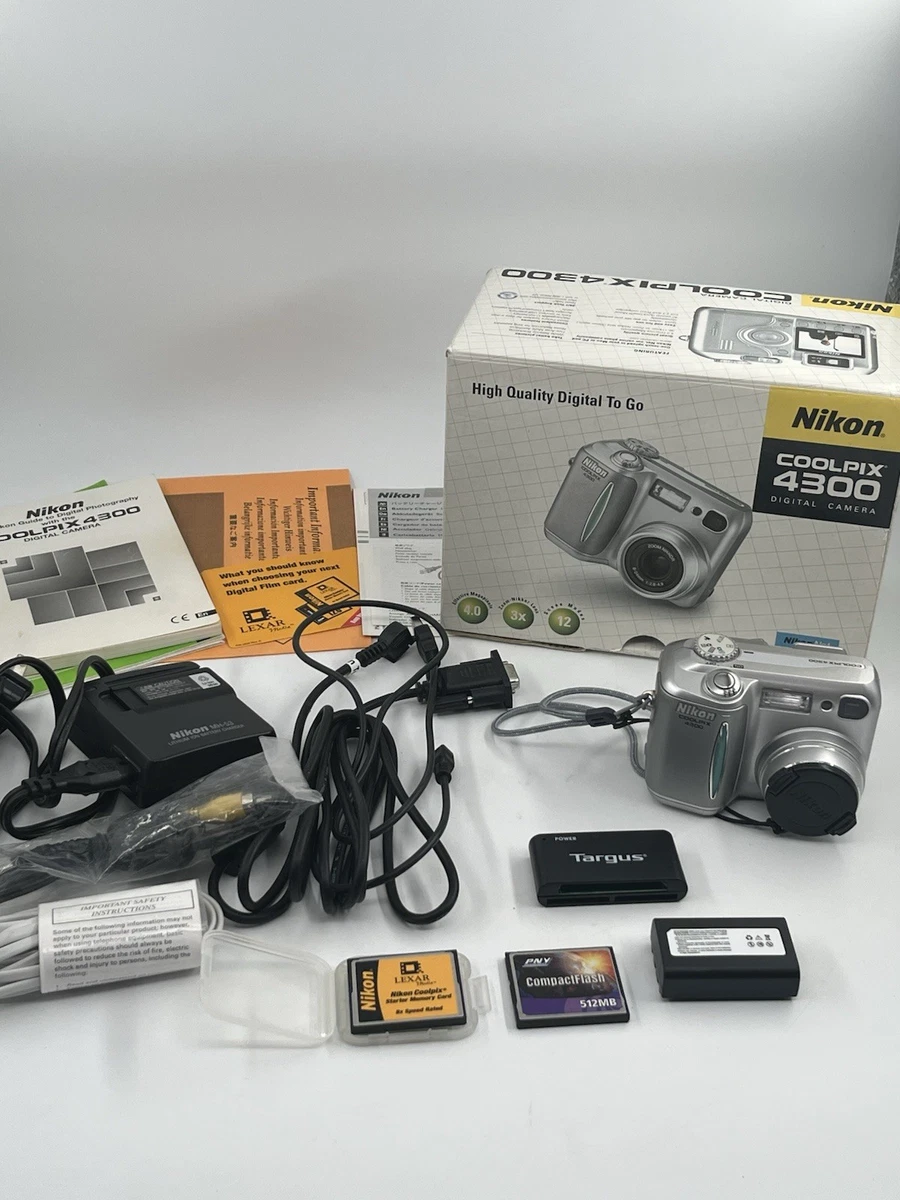 Nikon COOLPIX Nikon Coolpix 4300 Digital Cameras 3-4.9 MP Maximum