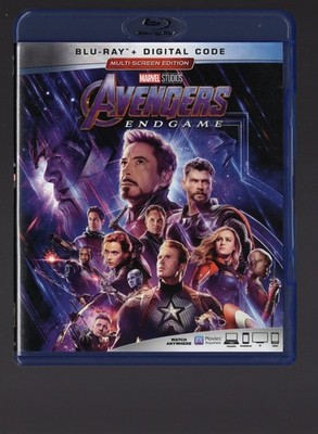 Avengers: Endgame (Blu-ray, 2019, 2-Disc Set) LIKE NEW