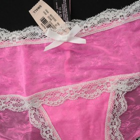 NEW Victoria's Secret VTG Sexy Little Things Silky Sheer Girly Panty SMALL