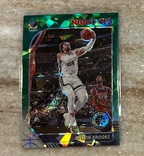 2019-20 Panini NBA Hoops Premium Stock - Dillon Brooks #154 Green Cracked Ice...