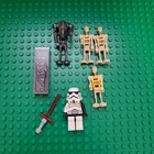 Lot Of Lego Star Wars Mini Figures Accessories and Parts Droids Clone troopers