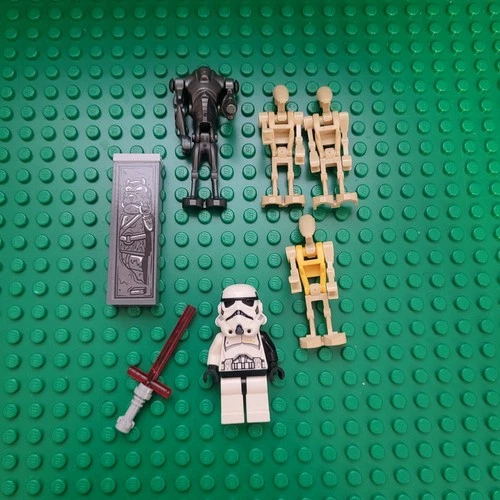 Lot Of Lego Star Wars Mini Figures Accessories and Parts Droids Clone troopers