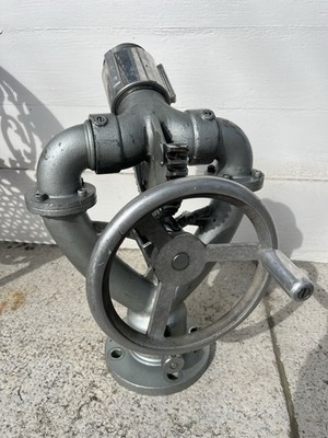 Elkhart Brass Single Wheel Firefighting Fire Monitor