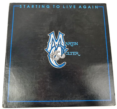 Bill Martin & Van Colter Starting To Live Again Soft Rock Vintage 1981 Vinyl LP