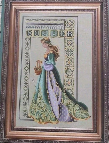 LAVENDER & LACE CELTIC SUMMER CROSS STITCH CHART L&L 56 - Picture 2 of 3