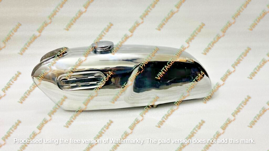 Yamaha FS1E Moped 50cc Steel Chrome Fuel Petrol Tank 1970s Model eBay