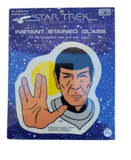 Leonard Nimoy Star Trek Removable Sticker 1979 Mr Spock Live Long & Prosper M12