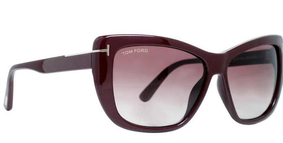 TOM FORD LINDSAY TF434 83T ФИОЛЕТОВЫЙ/РОЗОВЫЙ ГРАДИЕНТ ЛИНЗЫ ПОДЛИННЫЙ СОЛНЦЕЗАЩИТНЫЕ ОЧКИ 58-13 - Изображение 4 из 4
