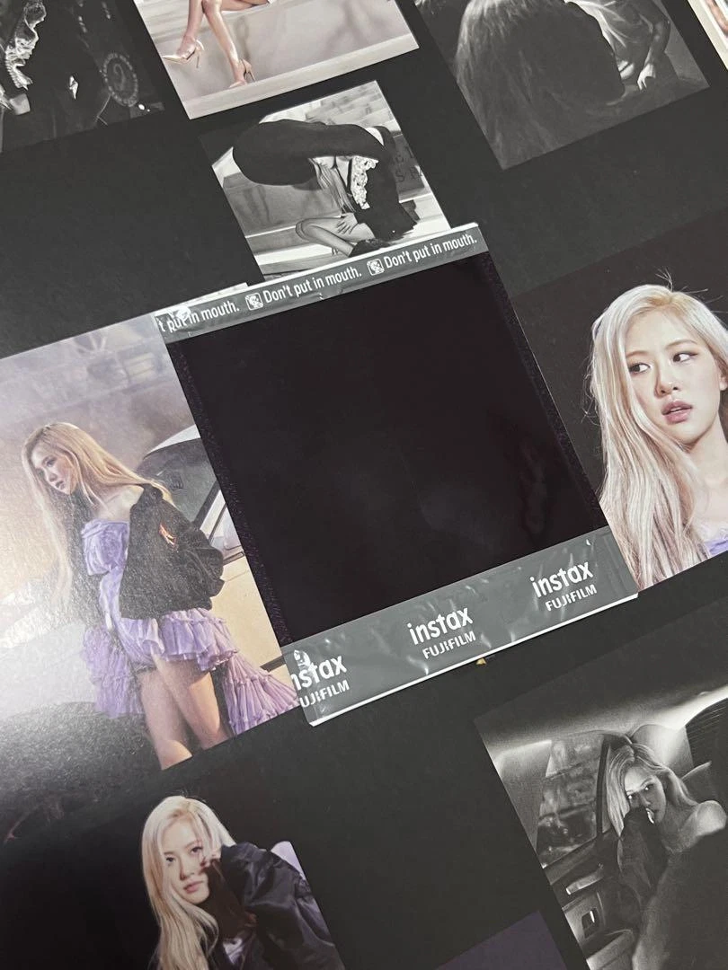 BLACKPINK ロゼ フォトブック 一次予約特典 Instax チェキ