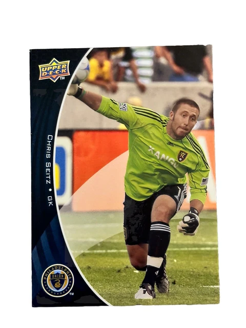 Excellent: 2010 Upper Deck Chris Seitz Philadelphia Union Trading Card