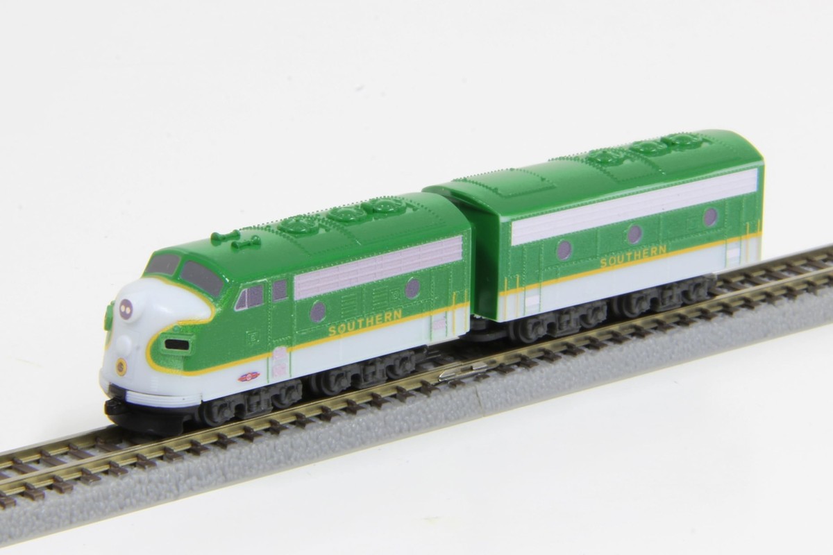 Rokuhan ST012-4 Z gauge Z Shorty - EMD F7 Southern Diesel Rokuhan ST012-4 Z gauge Z Shorty - EMD F7 Southern Diesel