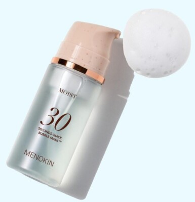 MENOKIN 30 Seconds Quick Bubble Mask #MOIST 95ml | eBay