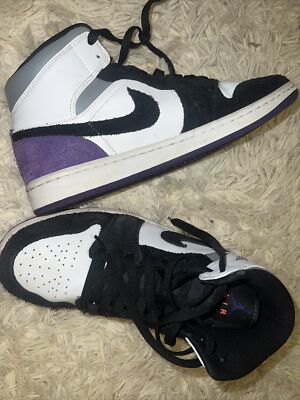 Jordon 1 high purple grey black | eBay display picture 3
