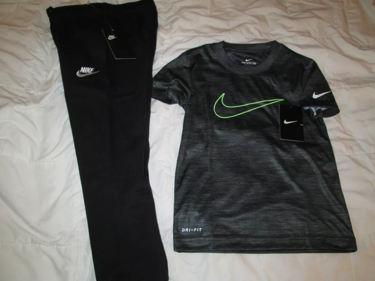 Boys Kids Nike Air Jordan Gray Traditional Sweatpants Sweat Pants Size  13-15 | eBay