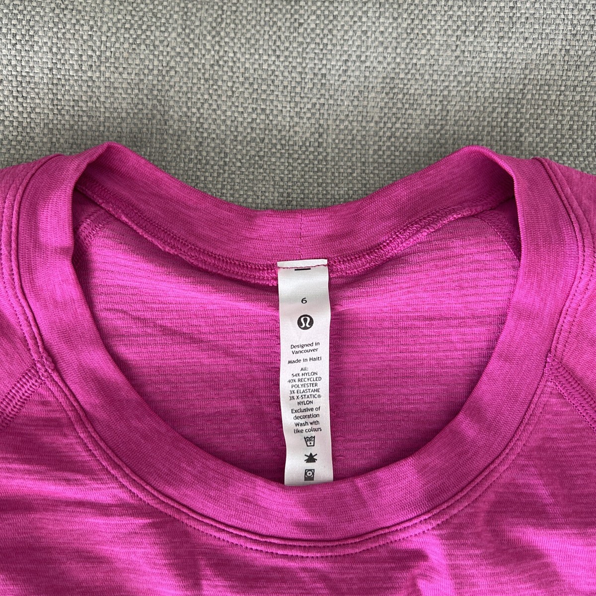 pow pink swiftly tech long sleeve