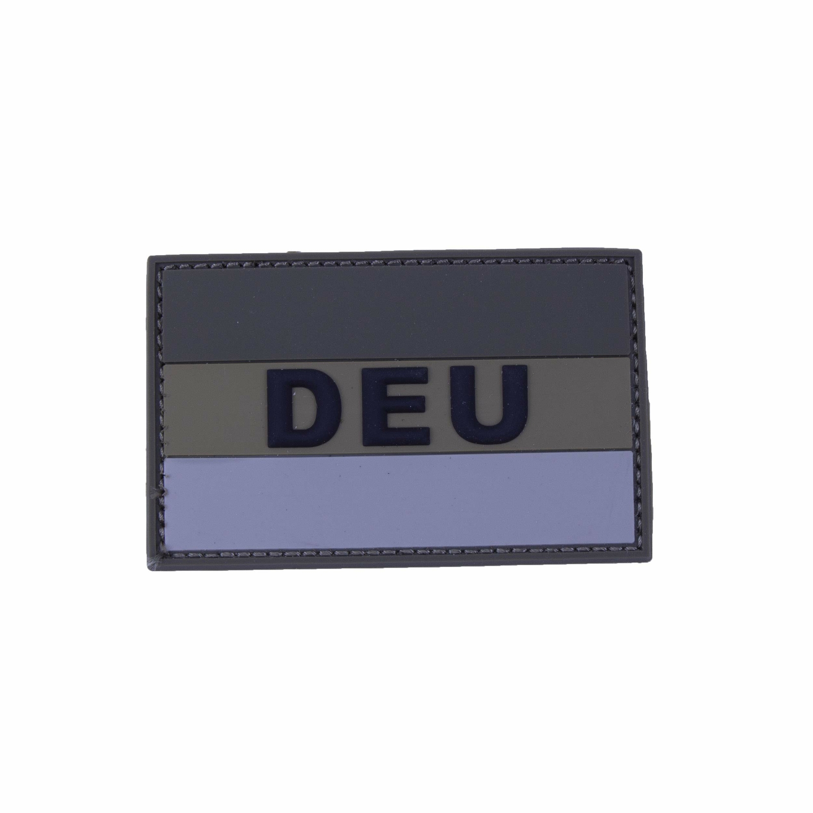 'BW Patch 3d "DEU PVC M. hook backing Large, oliva, (h2H)