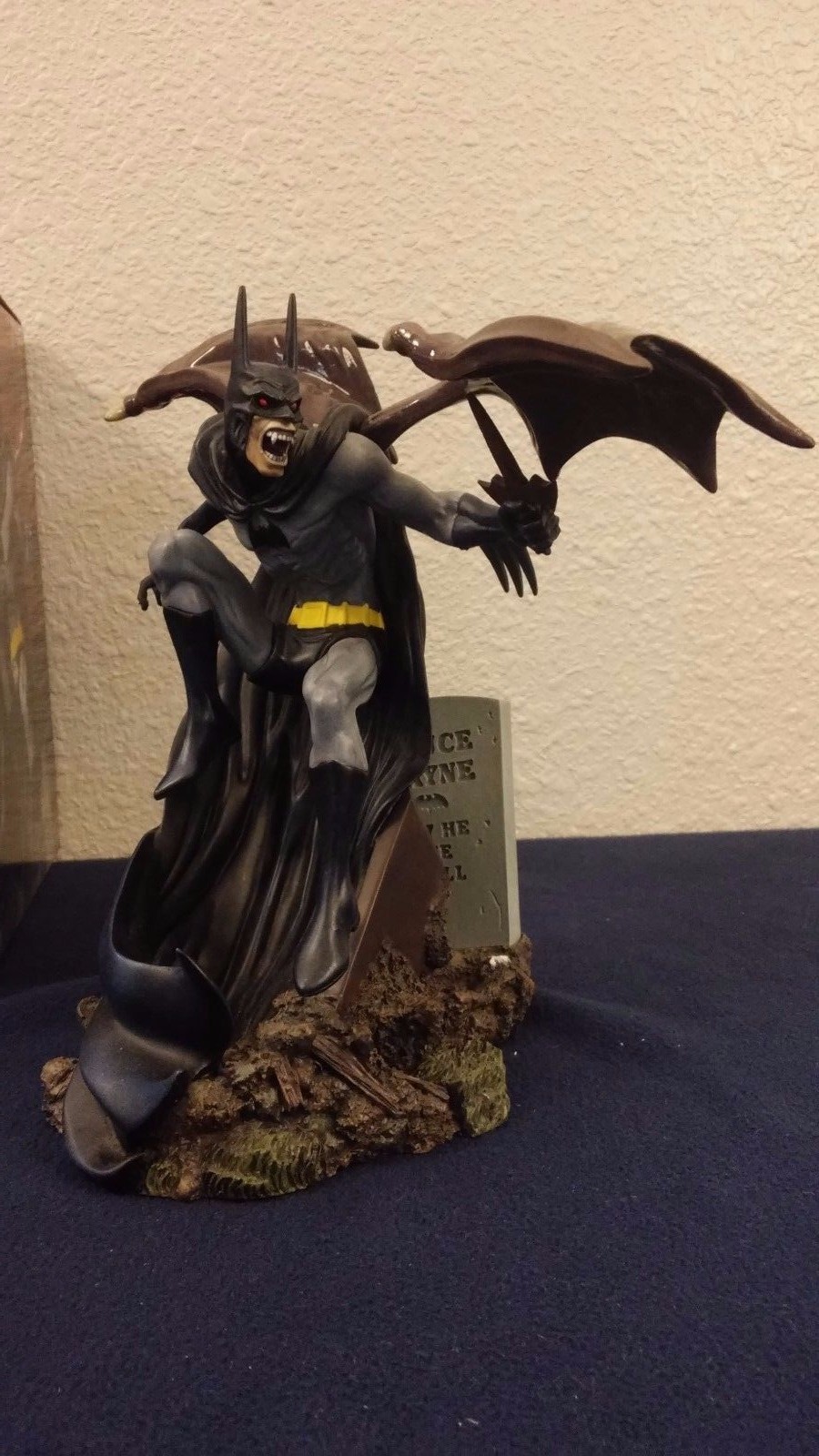 vampire batman statue