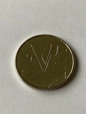 LETTER V 10P 2019 ROYAL MINT UNCIRCULATED  A-Z COINS VILLAGE