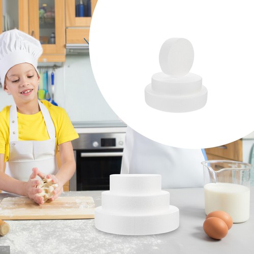 3 Pcs Foams Cake Modelling Fake Cake Dummies Fake Display Cake