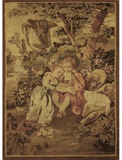19th Century French Needlepoint Tapestry