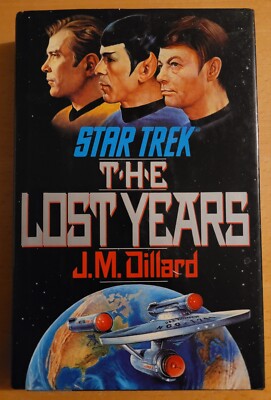Buch ''STAR TREK - The Lost Years'' - J.M. Dillard - englische Ausgabe - RAR!