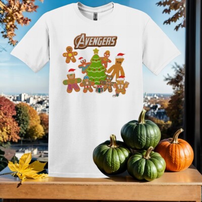 Süßes Avengers Figuren Gruppe T-Shirt T Shirt Herren Damen Unisex Tshirt SY49