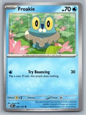 Froakie 56/197 Obsidian Flames Common Pokémon TCG 2023