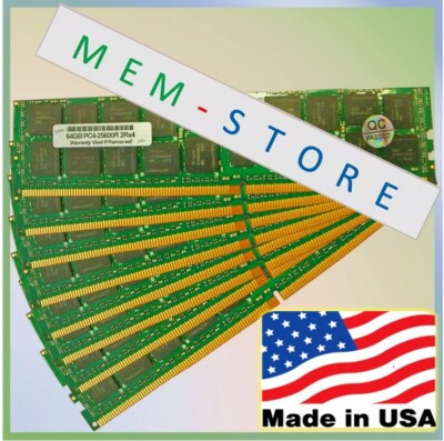 512GB 8x64GB DDR4-3200 RDIMM RAM for Supermicro IoT SuperServer SYS-210TP-HPTRD