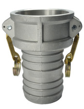 Economy Aluminum Camlock 4" Coupler x 4" Hose Shank