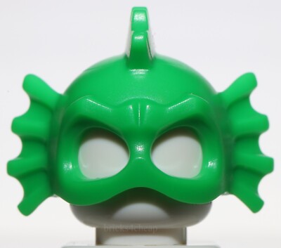Lego Minifig Headgear Head Cover Swamp Creature Eye Holes Fins Spikes
