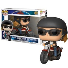 Funko Pop 57 Carol Danvers in Moto Figurina Grande CAPTAIN MARVEL
