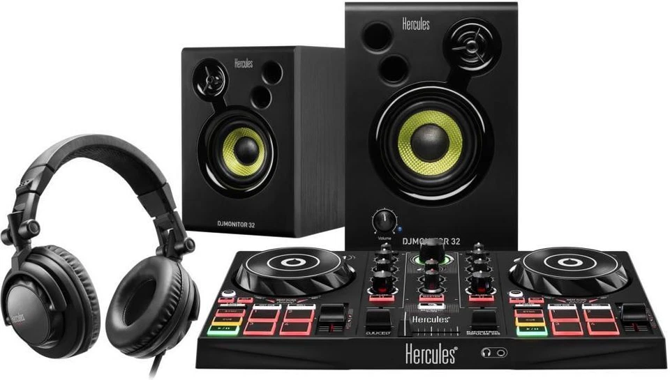 Hercules DJLearning Kit Complete DJ System for Beginners - Image 2 of 4
