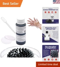 Complete 2oz Ferrofluid Science Kit for Learning Magnetism - Fun Experiments!